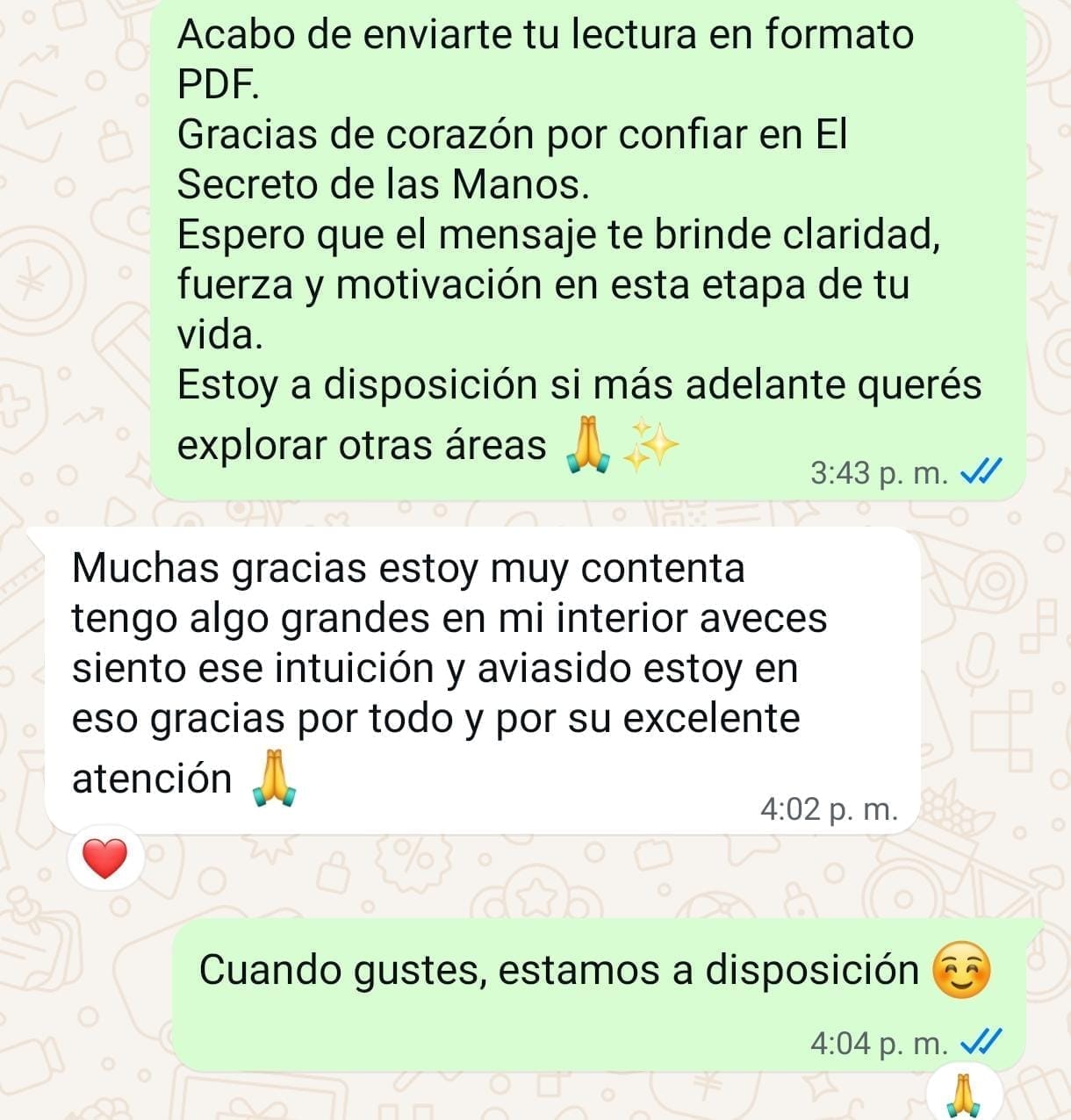 Testimonio real de cliente
