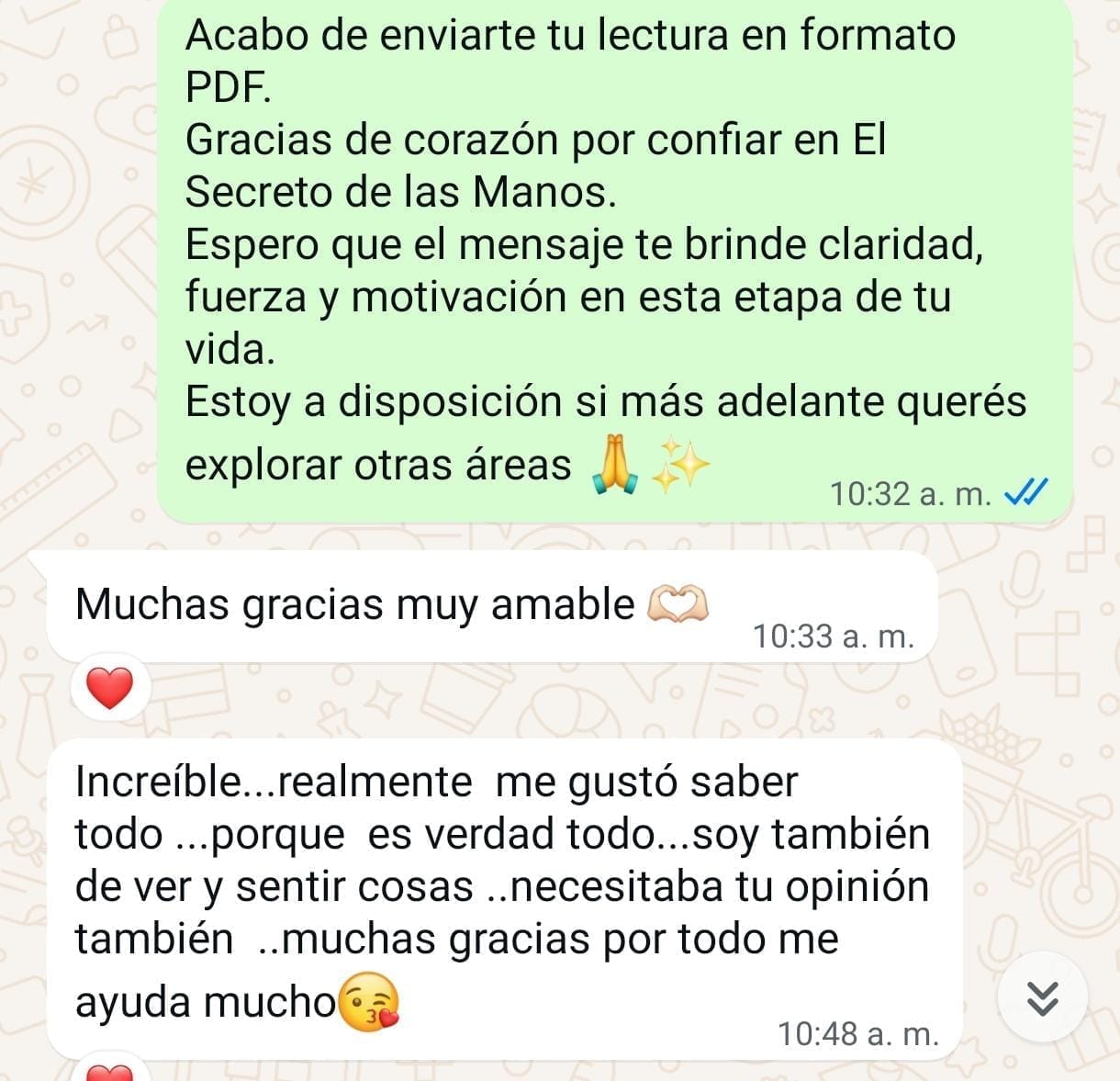 Testimonio real de cliente
